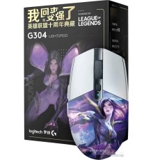 Мышь Logitech G304 Lightspeed Kaisa League of Legends Edition