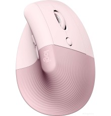 Вертикальная мышь Logitech Lift (розовый)