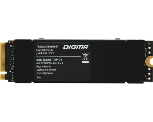 SSD DIGMA Top G3 2TB DGST4002TG33T