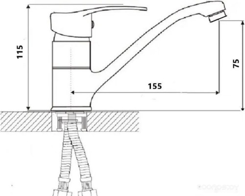 Смеситель Wisent WP45240-2