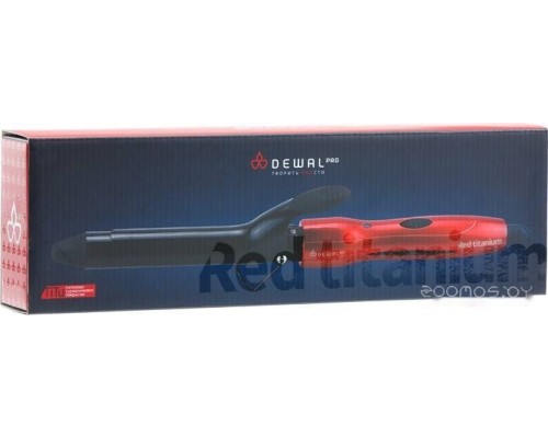 Круглая плойка DEWAL Red Titanium 03-2013