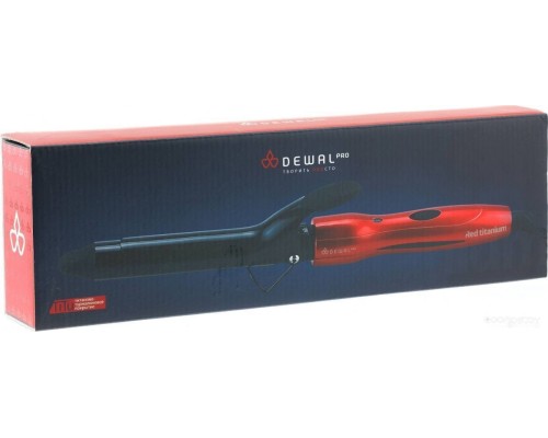 Круглая плойка DEWAL Red Titanium 03-2038