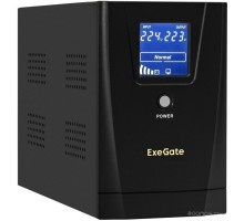 Источник бесперебойного питания Exegate LLB-2200.LCD.AVR.2SH.RJ.USB