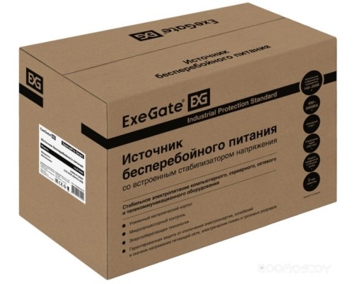 Источник бесперебойного питания Exegate LLB-2200.LCD.AVR.2SH.RJ.USB