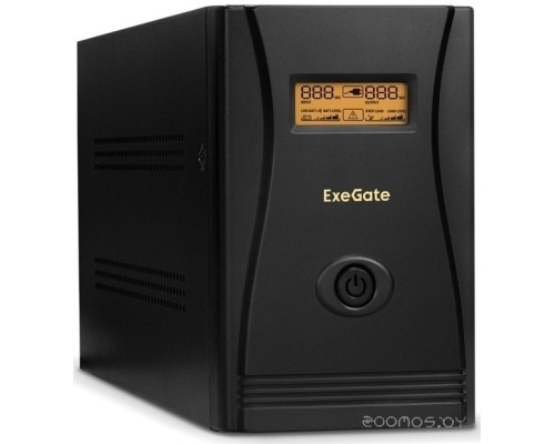 Источник бесперебойного питания Exegate LLB-2200.LCD.AVR.2SH.RJ.USB