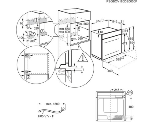 Духовой шкаф Electrolux EOB7S31V