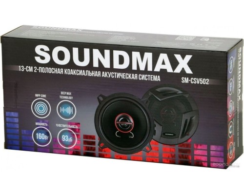 Автоакустика SoundMAX SM-CSV502
