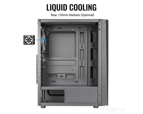 Корпус Aerocool Delta DELTA-G-BK-V1