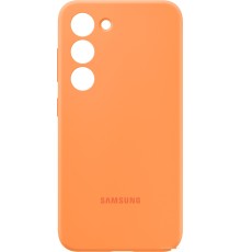 Чехол Samsung Silicone Case S23 (оранжевый)