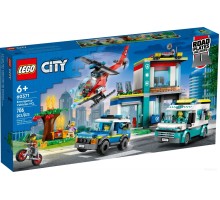 Конструктор Lego City 60371 Штаб аварийных транспортных средств