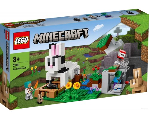 Конструктор Lego Minecraft 21181 Кроличье ранчо