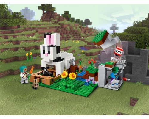 Конструктор Lego Minecraft 21181 Кроличье ранчо