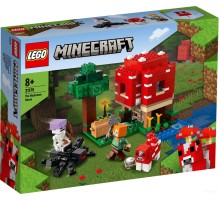 Конструктор Lego Minecraft 21179 Грибной дом