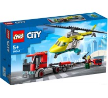 Конструктор Lego City 60343 Грузовик для спасательного вертолета