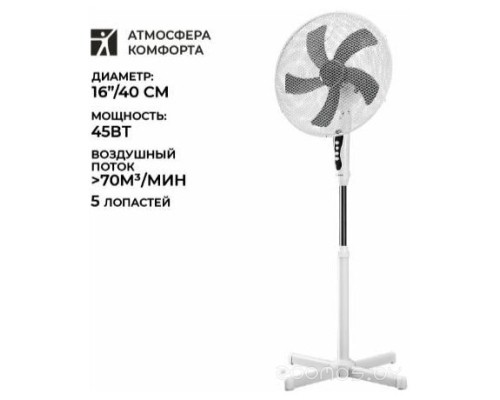 Вентилятор Timberk T-SF1601RC