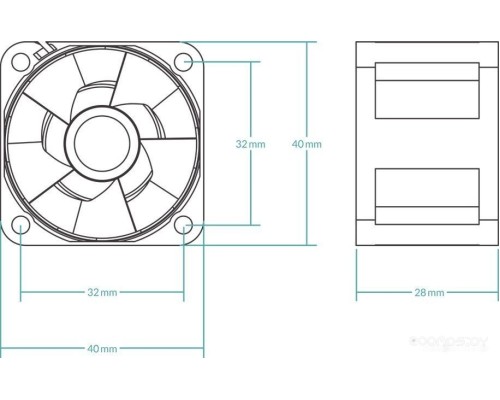 Набор вентиляторов Arctic S4028-6K 5 шт ACFAN00273A