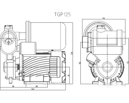 Насосная станция Pumpman TGP125