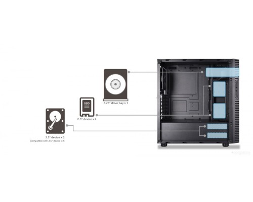 Корпус SilverStone PS14-E SST-PS14B-E