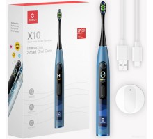 Электрическая зубная щетка Oclean X10 Smart Electric Toothbrush (синий)