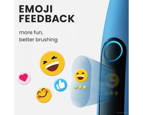 Электрическая зубная щетка Oclean X10 Smart Electric Toothbrush (синий)