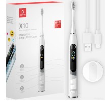 Электрическая зубная щетка Oclean X10 Smart Electric Toothbrush (серый)