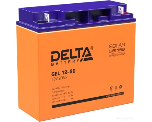 Аккумулятор для ИБП DELTA GEL 12-20 (12В/20 А·ч)