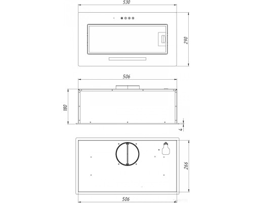 Вытяжка AKPO Mio 60 WK-11 (черный)