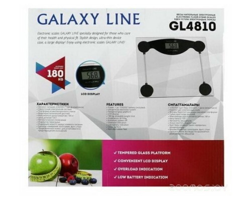 Напольные весы GALAXY GL 4810 (черный)