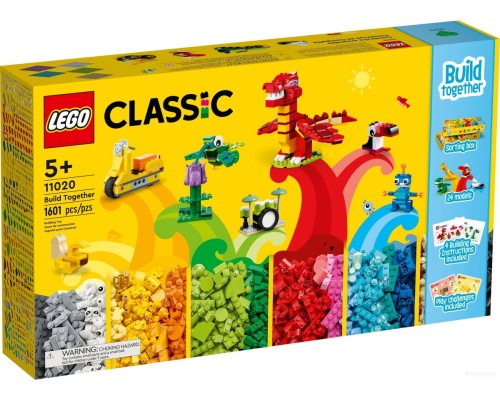 Конструктор Lego Classic 11020 Строим вместе