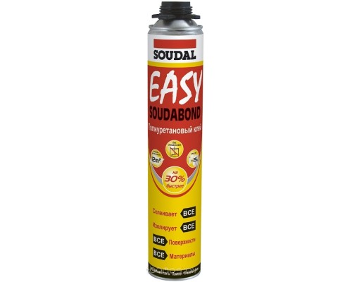 Монтажная пена Soudal Soudabond Easy Gun (750мл)