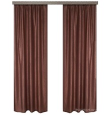 Комплект штор Belezza Тергалет 135x260 (2шт, коричневый)