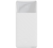 Портативное зарядное устройство Baseus Bipow Digital Display 15W 10000mAh (белый)