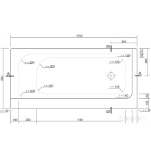 Ванна Cersanit Smart 170x80 L