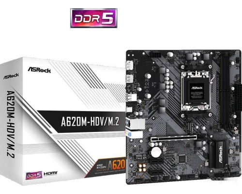 Материнская плата ASROCK A620M-HDV/M.2