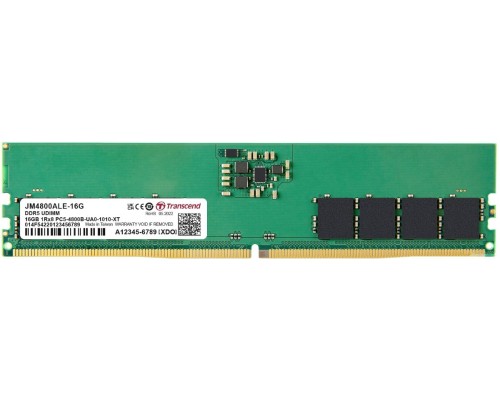 Модуль памяти Transcend JetRam 16ГБ DDR5 4800МГц JM4800ALE-16G