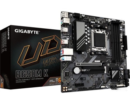 Материнская плата Gigabyte B650M K (rev. 1.0)