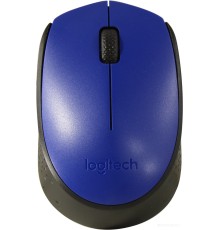 Клавиатура + мышь Logitech M170 / 910-004647 (черный/синий)