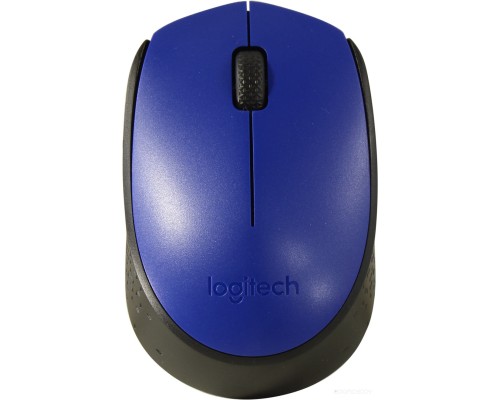 Клавиатура + мышь Logitech M170 / 910-004647 (черный/синий)