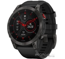 Умные часы Garmin Epix Sapphire Gen 2 (черный титан/черный)