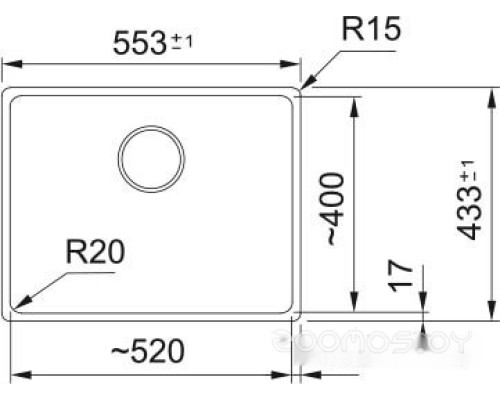 Кухонная мойка Franke MRG 110-52 125.0696.178 (серый)