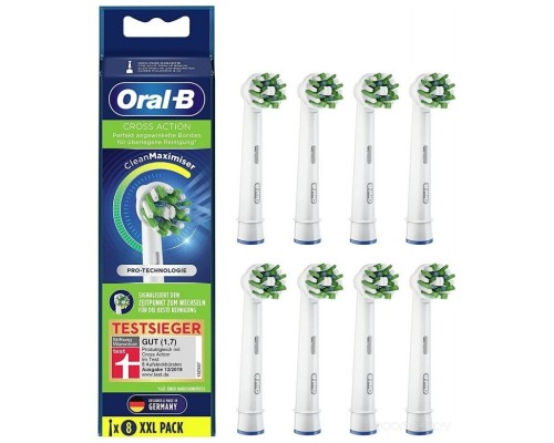 Сменная насадка Oral-B CrossAction EB 50-8 (8 шт)