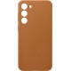 Чехол Samsung Leather Case S23+ (песочно-бежевый)