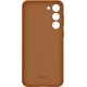 Чехол Samsung Leather Case S23+ (песочно-бежевый)