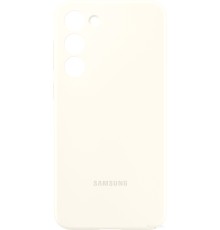 Чехол Samsung Silicone Case S23+ (бежевый хлопок)