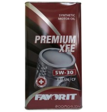 Моторное масло Favorit Premium XFE 5W30 API SN/CF Metal / 53398 (5л)