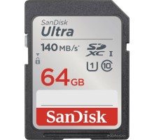 Карта памяти SanDisk Ultra SDXC SDSDUNB-064G-GN6IN 64GB