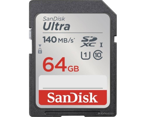 Карта памяти SanDisk Ultra SDXC SDSDUNB-064G-GN6IN 64GB