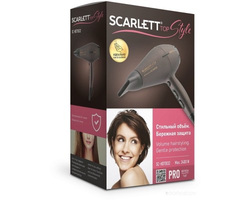 Фен Scarlett SC-HD70I32 (Dark Chocolate)