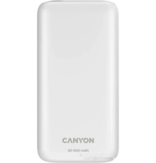 Портативное зарядное устройство Canyon PB-301 30000mAh (белый)