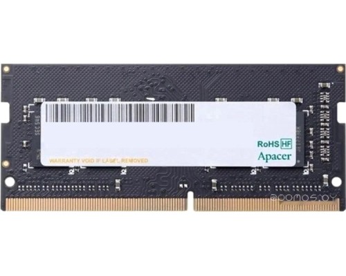 Модуль памяти Apacer 32ГБ DDR4 SODIMM 3200 МГц AS32GGB32CSBBGC